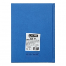 Щоденник датований 2026 HERALDRY, A5, світло-синій, иск.кожа/поролон Buromax BM.21128-02