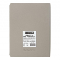 Щоденник датований 2026 MORANDI STYLE, A5, сірий, штуч.шкіра Buromax BM.21135-09