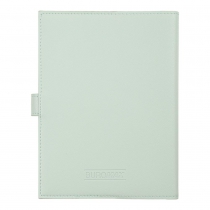 Дневник датированный 2026 NUDE, A5, светло-зеленый, штуч.кожа Buromax BM.21140-15