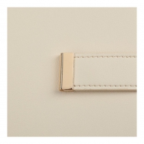 Щоденник датований 2026 NUDE, A5, бежевий, штуч.шкіра Buromax BM.21140-28