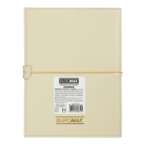 Щоденник датований 2026 PANDORA, A5, бежевий, штуч.шкіра Buromax BM.21141-28