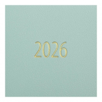 Щоденник датований 2026 PANDORA, A5, м'ятний, штуч.шкіра Buromax BM.21141-38