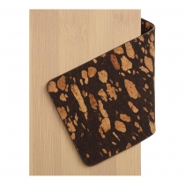 Щоденник датований 2026 NATURE, A5, пісочний, штуч.шкіра Buromax BM.21143-22