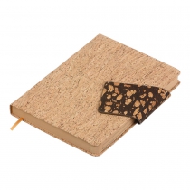 Щоденник датований 2026 NATURE, A5, крафт, штуч.шкіра Buromax BM.21143-34