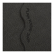 Дневник датированный 2026 CHARME, A5, серый, штуч.кожа Buromax BM.21146-09