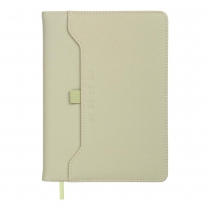 Щоденник датований 2026 SAVANA, A5, сірий, штуч.шкіра Buromax BM.21148-09