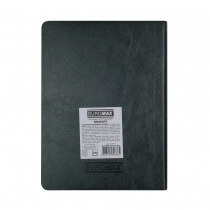 Дневник датированный 2026 MEMORY, A5, зеленый, штуч.кожа Buromax BM.21151-04