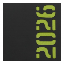 Дневник датированный 2026 NEON, A5, САЛАТОВЫЙ, штуч.кожа Buromax BM.21153-08