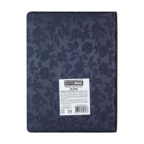 Дневник датированный 2026 BLOOM, A5, темно-синий, штуч.кожа Buromax BM.21156-03