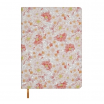 Дневник датированный 2026 BLOOM, A5, бежевый, штуч.кожа Buromax BM.21156-11