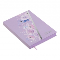 Щоденник датований поліграфічний PASSION 2026, A5, рожевий Buromax BM.21160-10