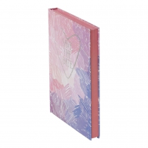 Щоденник датований поліграфічний MELODY 2026 , A5, рожевий Buromax BM.21163-10