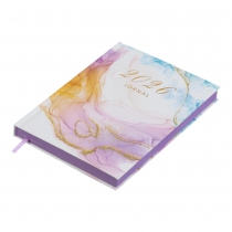 Щоденник датований поліграфічний MIST 2026, A5, рожевий Buromax BM.21164-10