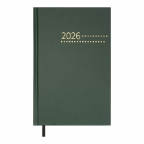 Дневник датированный 2026 ZEST, A5, зеленый, бумвинил Buromax BM.21167-04