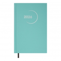 Щоденник датований 2026 MADAM, A5, бірюзовий, бумвініл Buromax BM.21170-06