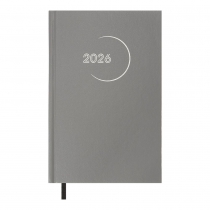 Щоденник датований 2026 MADAM , A5, сірий, бумвініл Buromax BM.21170-09