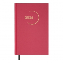 Щоденник датований 2026 MADAM , A5, малиновий, бумвініл Buromax BM.21170-29