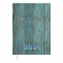 Щоденник датований 2024 NEXT, A5, блакитний Buromax BM.2119-14