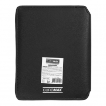 Щоденник датований 2026 PRIMAVERA, A5, чорний, штуч. шкіра/поролон Buromax BM.2120-01