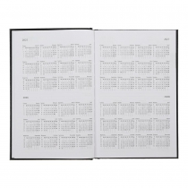 Щоденник датований 2026 OPTIMAL, A5, синій, бум вініл Buromax BM.2121-02