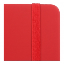 Щоденник датований 2026 TOUCH ME, A5, червоний, штуч. шкіра Buromax BM.2137-05