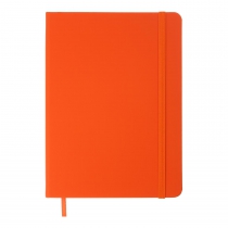 Дневник датированный 2024 TOUCH ME, A5, оранжевый, штуч. кожа Buromax BM.2137-11