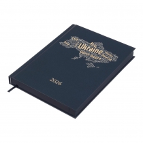 Щоденник датований 2026 POWER, A5, т.синій Buromax BM.2157-03