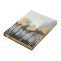 Щоденник датований поліграфічний FILLING   2026 , A5, золотий Buromax BM.2162-23