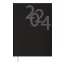 Дневник датированный 2024 OFFICE, A5, черный Buromax BM.2164-01