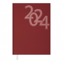 Щоденник датований 2024 OFFICE, A5, червоний Buromax BM.2164-05
