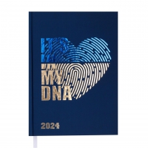 Дневник датированный 2024 FREE, A5, т.синий Buromax BM.2166-03