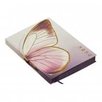 Щоденник датований поліграфічний SPOLETO   2026 , A5, рожевий Buromax BM.2168-10