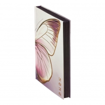 Щоденник датований поліграфічний SPOLETO   2026 , A5, рожевий Buromax BM.2168-10