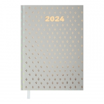 Щоденник датований 2024 MODERNA, A5, сірий Buromax BM.2172-09