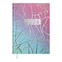 Дневник датированный 2024 MIRACLE, A5, голубой Buromax BM.2179-14