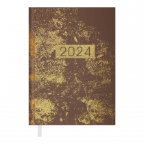Щоденник датований 2024 MIRACLE, A5, капучіно Buromax BM.2179-32
