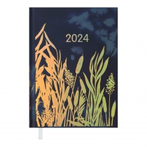 Дневник датированный 2024 ONLY, A5, синий Buromax BM.2183-02