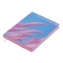 Дневник датированный полиграфический ONLY 2026, A5, светло-розовый Buromax BM.2183-43