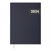 Щоденник датований 2024 MANLY, A5, синій Buromax BM.2188-02