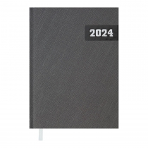 Дневник датированный 2024 MANLY, A5, серый Buromax BM.2188-09