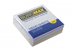 Блок паперу для нотаток "Зебра" 90х90х30мм, скл. Buromax BM.2256