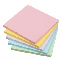 Блок паперу для нотаток ЛЮКС "Декор" PASTEL, 90х90х30мм, не скл. Buromax BM.2283