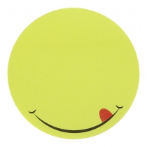 Блок для заметок с клейким слоем SMILE 70х70 мм, 50 листов, желтый Buromax BM.2318-08