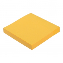 Блок для заметок NEON, 75х75мм, 100арк., оранжевый Buromax BM.2382-11