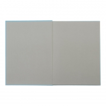 Книга канцелярська FAVOURITE, PASTEL, А4, 96 арк., клітинка, офсет, тверда ламінована обкладинка, блакитна Buromax BM.2400-414