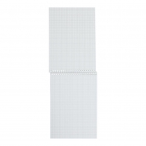 Блокнот на пружині зверху, А-5, 48 арк, "Shotlandka", клітинка, картонна обкладинка,зелений Buromax BM.2470-04