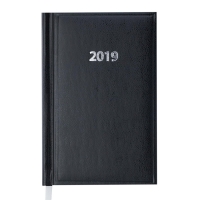 Ежедневник датированный 2019 BASE(Miradur), A6, 336 стр., черный Buromax