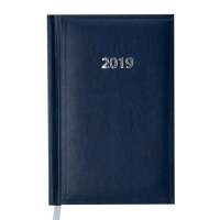Ежедневник датированный 2019 BASE(Miradur), A6, 336 стр., синий Buromax