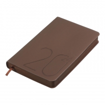 Дневник датированный 2024 STEEL, A6, бронза, штуч. кожа Buromax BM.2517-51