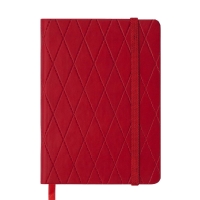 Ежедневник датированный 2019 CASTELLO, A6, 336 стр., красный Buromax